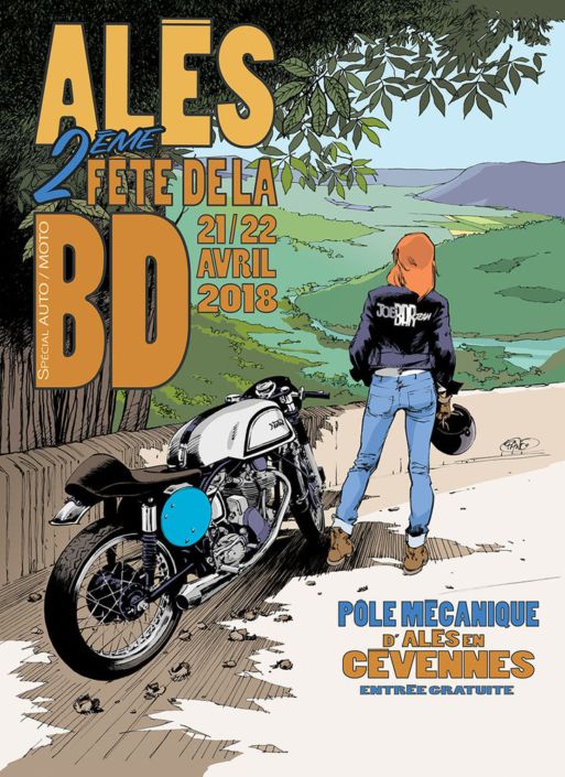 Affiche Festival BD Alès