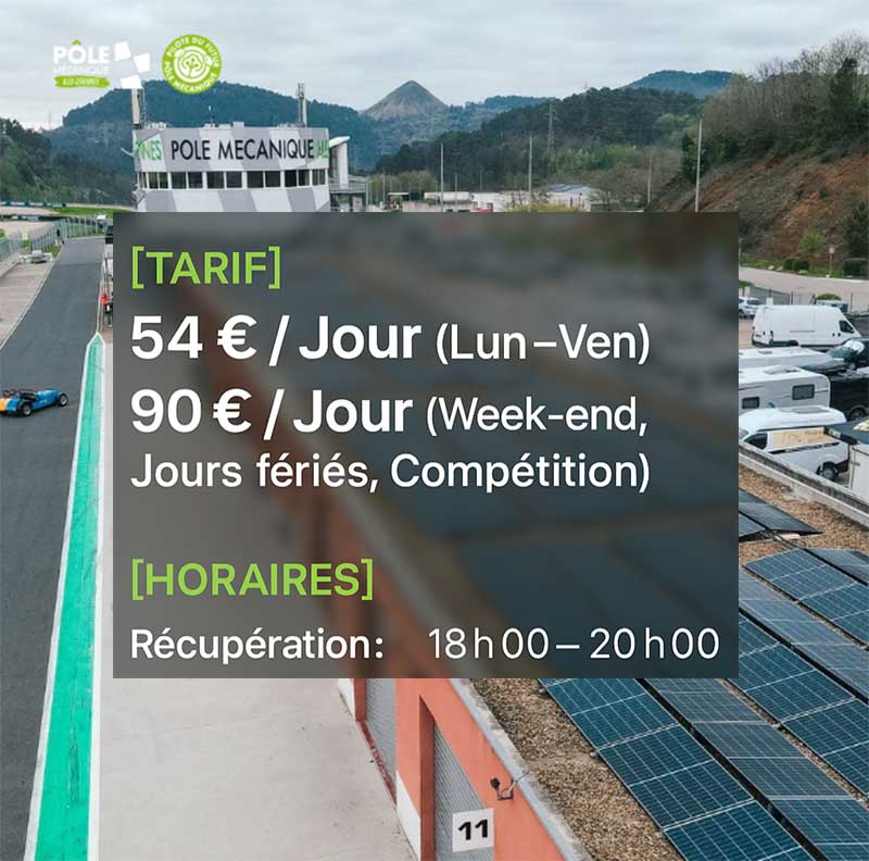 Réservation Boxe Réservez votre boxe au Pôle Mécanique Alès Cévennes